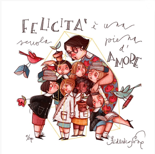 Federica Porro - Felicit&agrave; &egrave; una scuola piena d'amore